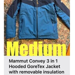 Mammut 3-in-1 Goretex with Removable Insulation